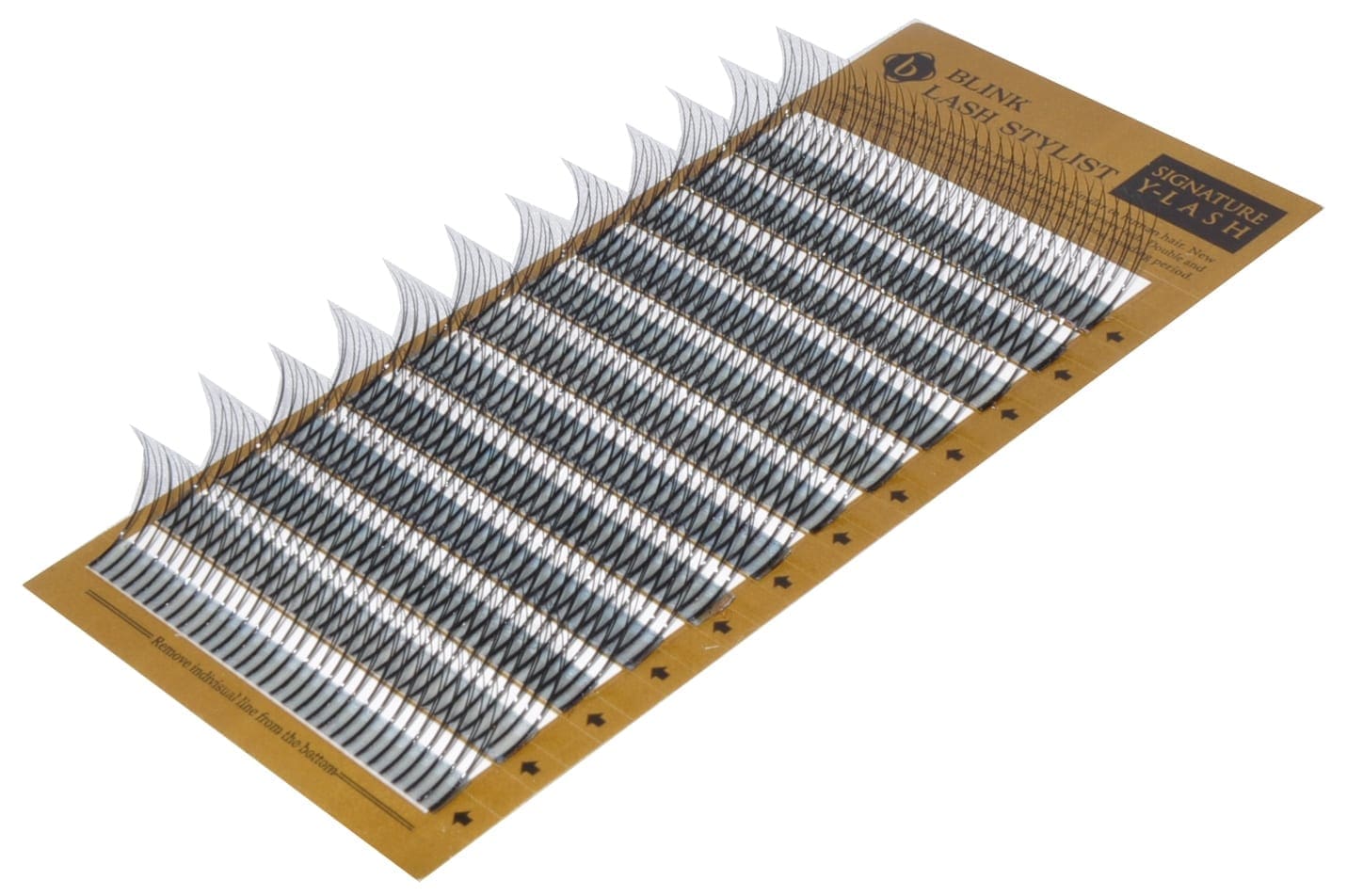 A wooden board with many rows of metal nails.