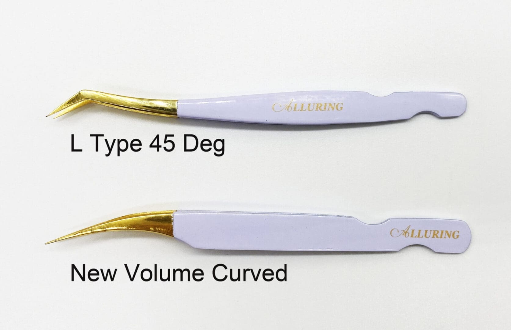 Alluring Volume Tweezers for Volume Lashes (New Curved Pair) Discount