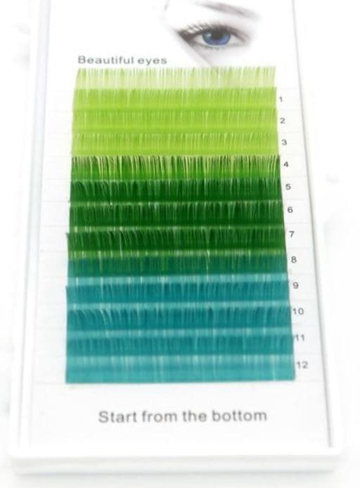 Alluring Volume Color Lashes In Different Colors