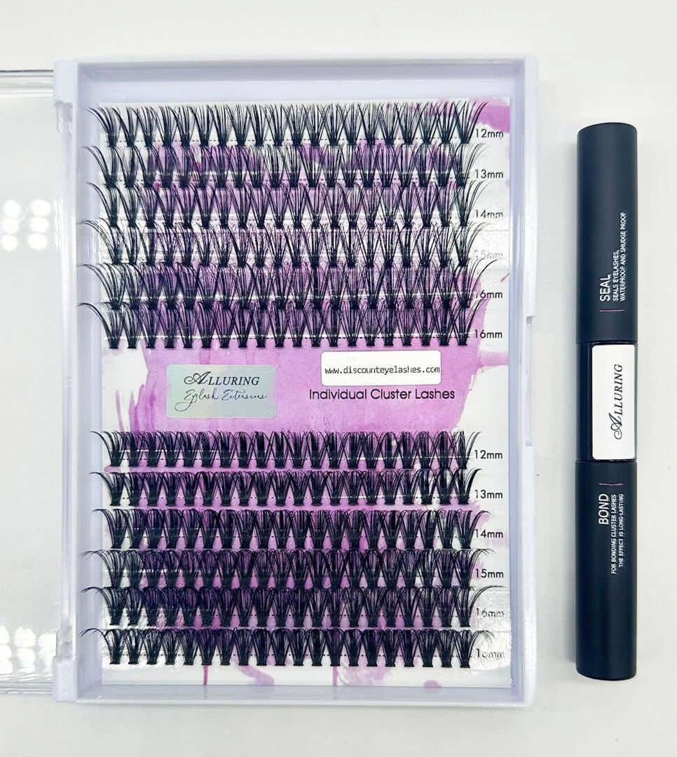 Alluring eyelash extensions