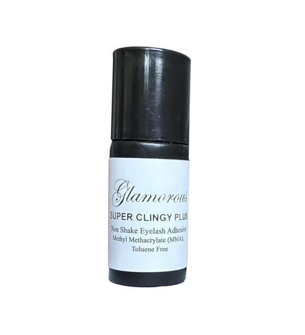 A bottle of glamomo super clingy fluid